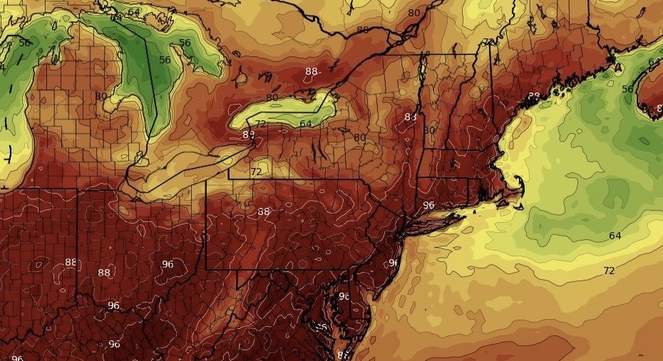 Temperature records tumble in Central and Eastern United States