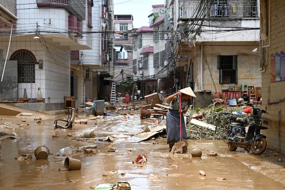 Two major flood events cause devastation in southern China