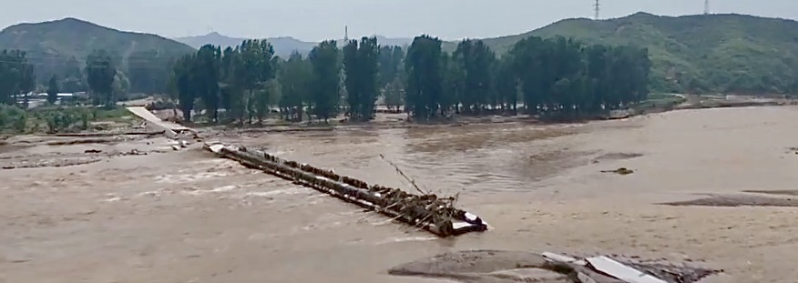 Extreme rainfall and major flooding in Hebei and Beijing